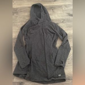 The North Face gray cinched waist jacket size M